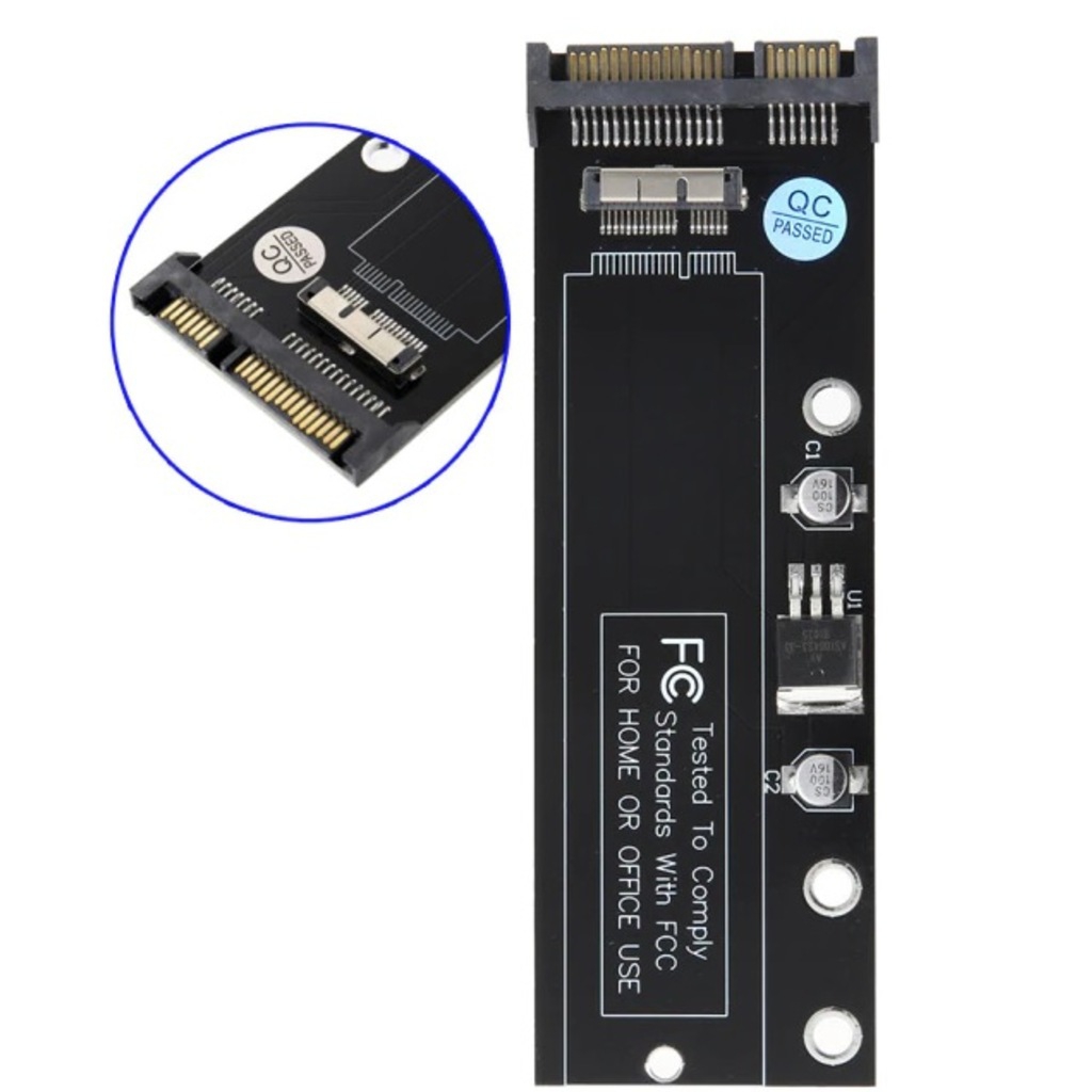 12 + 6 Pin SSD TO SATA 2010 2011 Macbook Air A1369 A1370