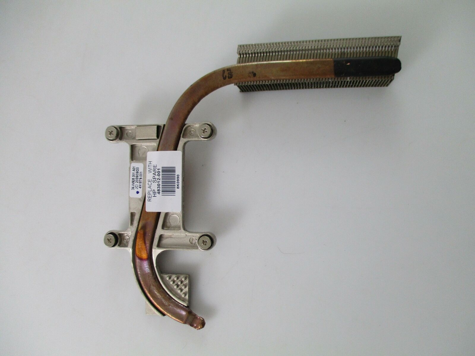  HP Elitebook 6930P CPU SOGUTUCU FAN BAKIRI 34.4V926.001 483012-001