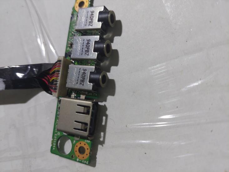 CASPER NIRVANA M762S MODEL NOTEBOOK USB SOKET KART 6-71-M74SA-D03A GP