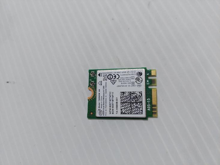  Intel 7265NGW Dual band kablosuz-ac 7265 867Mbps 802.11ac 2x2 WiFi + Bluetooth