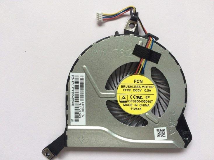 HP Pavilion 15-p, 14-p, 14-v, 15-v, 16-V, 17-f, 17-v CPU FAN dfs200405040t ffdf, ef75070s1-c130-s9a, ksb07