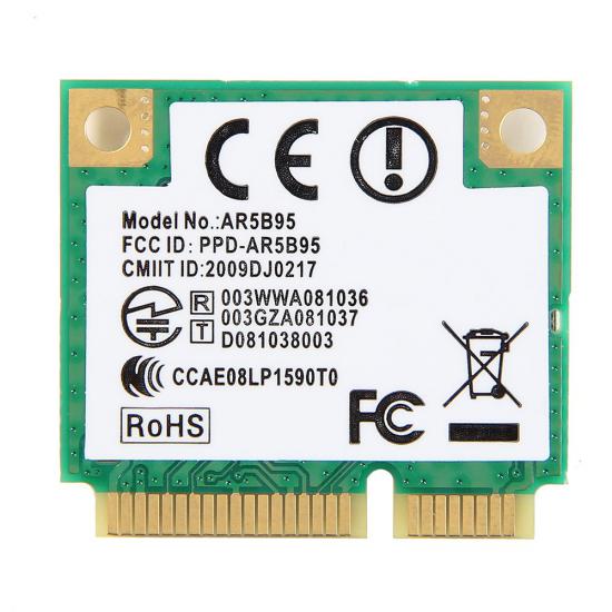 Atheros AR5B95 150Mbps PCI-E 802.11a/b/g/n Notebook Laptop Wifi Wireless LAN Kartı