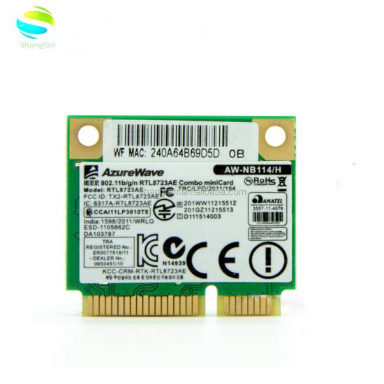 Realtek Rtl8723 Rtl8723ae Half Mini Pcie Bluetooth Wireless Wlan Wifi Card 802.11 B G N