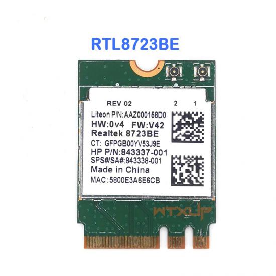 Realtek Rtl8723Be 802.11Bgn 300 Mbps Wireless Kart