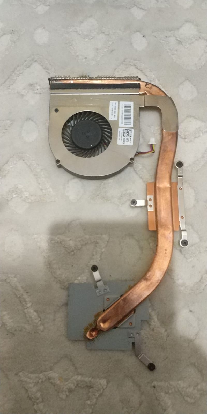 Dell inspiron 3542 Bakır Soğutucu Cpu Fan