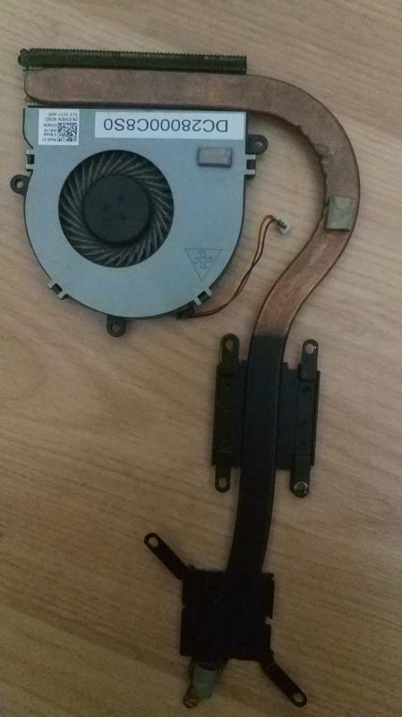 ﻿﻿Dell inspiron 3521 3721 5521 Bakır Soğutucu Cpu Fan AT0SZ0020R0