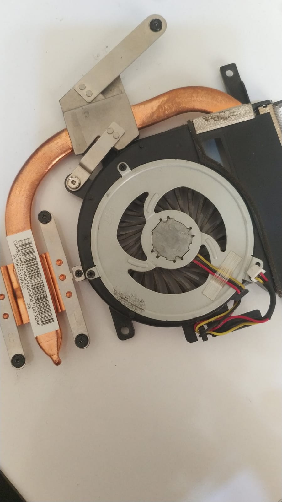 Sony Vaio SVE151G13M Cpu Fan Bakır Soğutucu