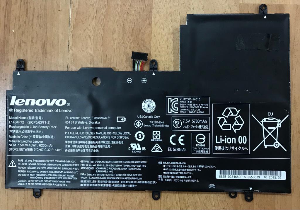 Lenovo Yoga700-14ISK Batarya L14S4P72