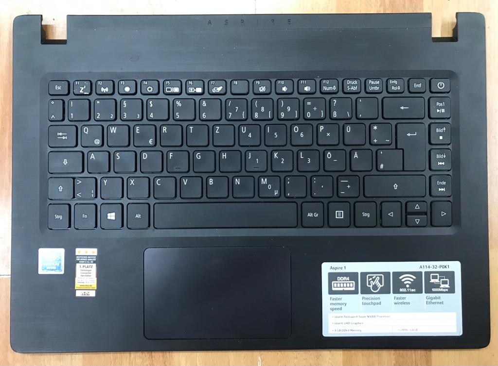 Acer Aspire 1 A114-32 Üst Kasa Klavyeli